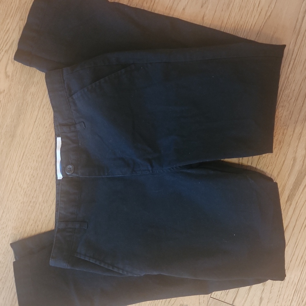 Boys Size 12 Dress Slacks Bundle- Black, Khaki, Gray - Picture 2 of 7